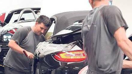 Auch der Sportwagenhersteller Porsche hatte die Möglichkeit der Kurzarbeit genutzt, um den Auswirkungen der Krise zu begegnen. Foto: dpa