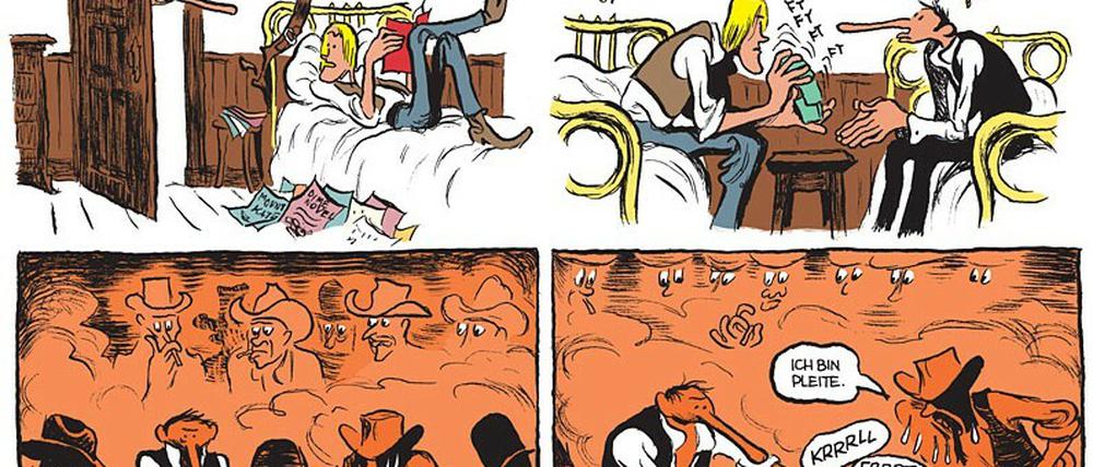 Das Wesen des Westerns. Szene aus dem zweiten Band der Reihe, der kürzlich auf Deutsch erschienen ist.