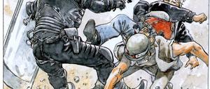 Rauer Strich. Szene aus dem aktuellen "Jeremiah"-Band.