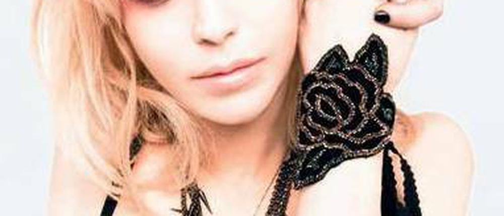 Für immer Lolita. Courtney Love nach diversen Schönheitsoperationen.