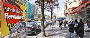 Neukölln vor dem 1. Mai. Die Anwohner hoffen auf friedliche Feiern.