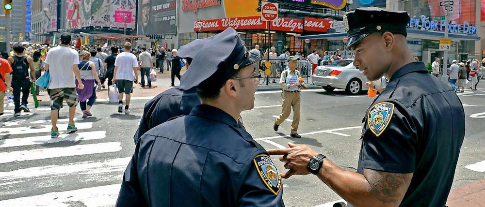 Die erhöhten Sicherheitsvorkehren in New York haben offenbar gefruchtet. Die Polizei nahm einen Tatverdächtigen fest.
