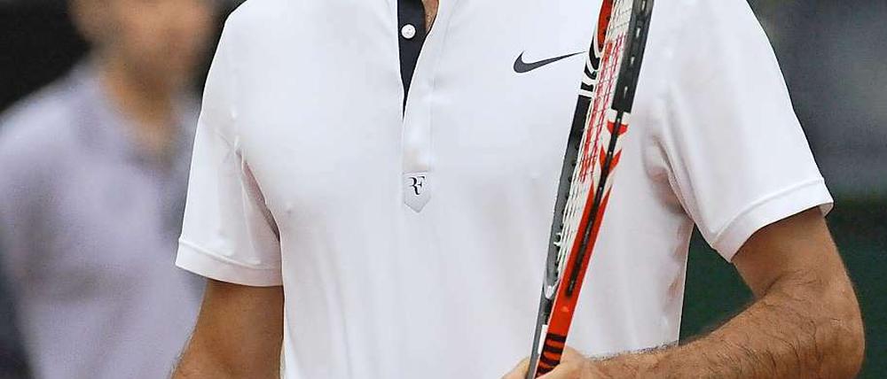 Nicht schon wieder. Roger Federer verliert in Rom sein Auftaktmatch.
