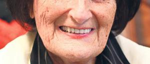 Margit Siebner versteckte sich bei Kriegsende in einem Kellerverschlag.