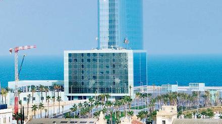 Dubai? Nein, Barcelona. Auch die Spanier können spektakulär bauen.