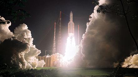 Ariane setzt zwei Satelliten erfolgreich aus