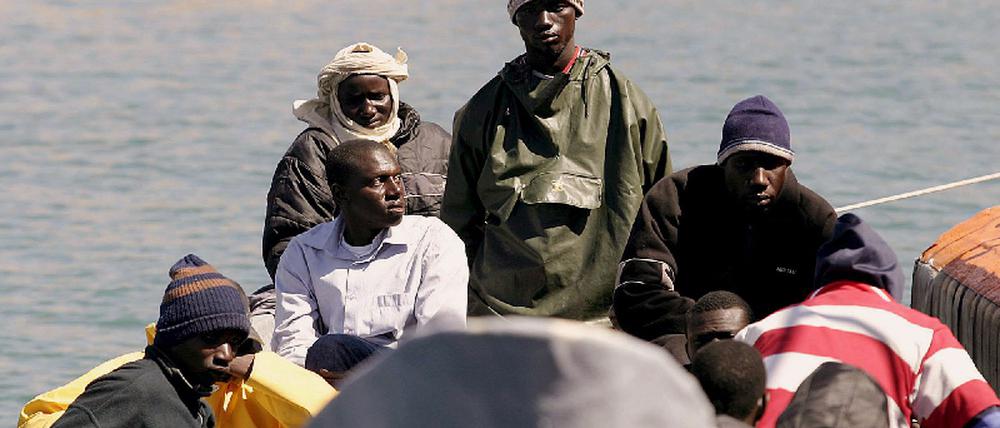 Flüchtlinge vor den Kanaren