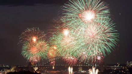 Feuerwerk Silvester