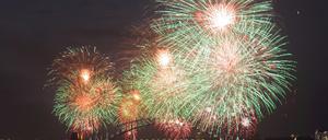 Feuerwerk Silvester