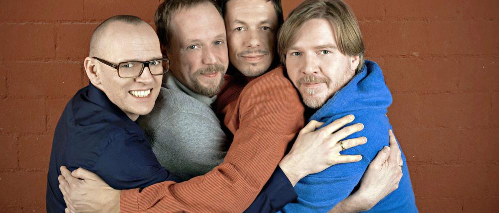 Seit 21 Jahren zusammen. Thomas D., Smudo, Michi Beck und And.Ypsilon sind Die Fantastischen Vier.