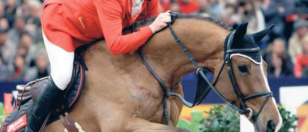 Rübergemacht. Christian Ahlmann war Dritter in der Qualifikation. Foto: ddp