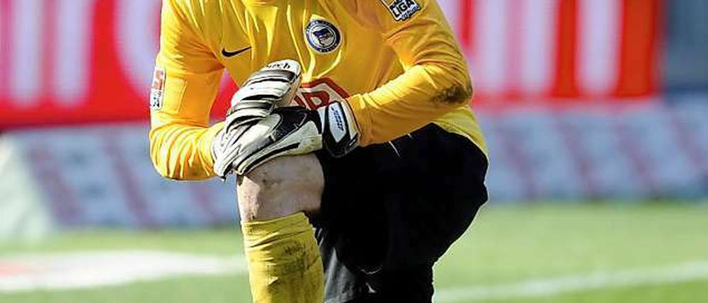 Torwart Jaroslav Droby spielt künftig für einen anderen Verein.