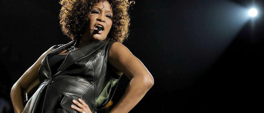 Offensichtlich nicht in Bestform: Whitney Houston.