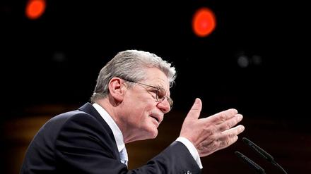 Joachim Gauck. Wird er der neue Bundespräsident? Am Freitag (25.06.2010) sprach er in Berlin bei einem Unterstützerfest für seine Person. 