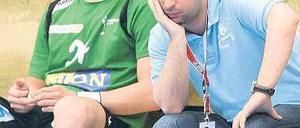 So seh’n Verlierer aus. Füchse-Manager Bob Hanning ist enttäuscht. 