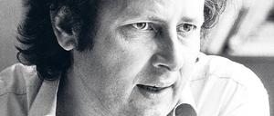 Homme à femmes. Klaus Wagenbach im August 1975, zwei Jahre bevor er sich von Katia Wolff trennte. Seit 1996 ist er mit Susanne Schüssler verheiratet. 