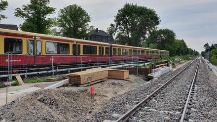 Lange Bauzeit. Noch rund vier Jahre werden die Bauarbeiten für die Dresdner Bahn dauern.