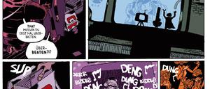 Im Rhythmus der Panels. Eine Seite aus dem besprochenen Buch.