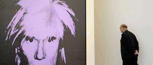 Erzielte einen überraschend hohen Preis: Selbstporträt von Andy Warhol