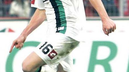 Jubeln für Hertha. Der Kanadier Rob Friend spielt in den kommenden drei Jahren für die Berliner. Foto: ddp