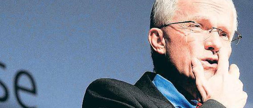 Rückzug. Mit dem Verzicht auf den Fraktionsvorsitz gibt Jürgen Rüttgers auch seinen Führungsanspruch auf. Foto: ddp