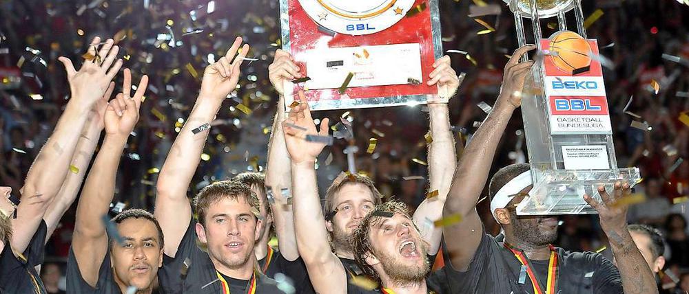 Bamberg ist zum dritten Mal Deutscher Basketball-Meister.