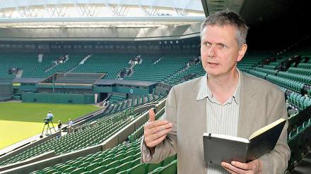 Mindestens 20 Gedichte will Matt Harvey in Wimbledon schreiben.