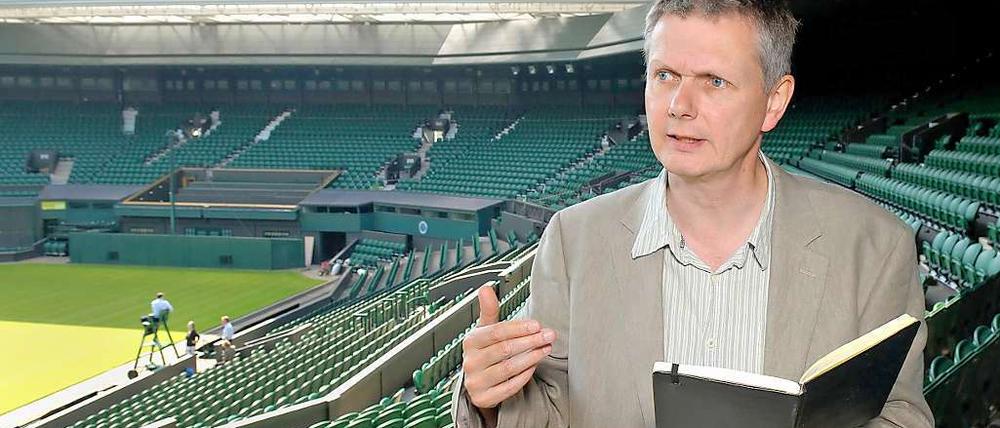 Mindestens 20 Gedichte will Matt Harvey in Wimbledon schreiben.