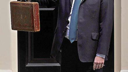Der britische Finanzminister George Osborne hat ehrgeizige Pläne im Aktenköfferchen.