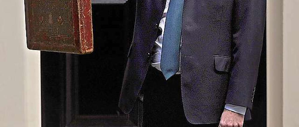 Der britische Finanzminister George Osborne hat ehrgeizige Pläne im Aktenköfferchen.