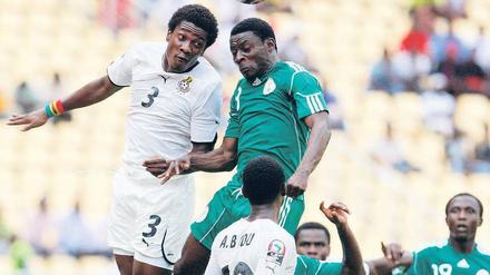 Ghana gegen Nigeria.