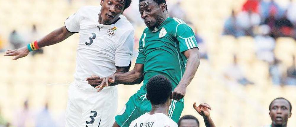 Ghana gegen Nigeria.