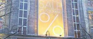 Berliner Ikone. Seit mehr als 100 Jahren lädt das Kadewe in der Tauentzienstraße zum Shoppen ein. Seit 1994 gehört das Haus zum Karstadt-Konzern. 