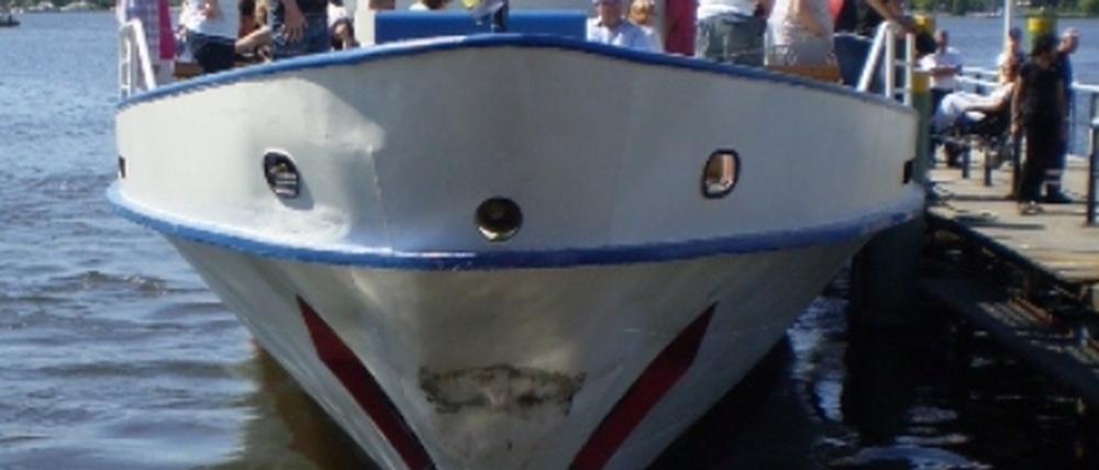 Auf dem Schiff waren 64 Passagiere, als sich der Unfall auf dem Wannsee ereignete.