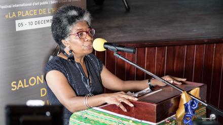 Princess Marilyn Douala Manga Bell bermüht sich um die Festigung einer eigenen kamerunischen Identität.