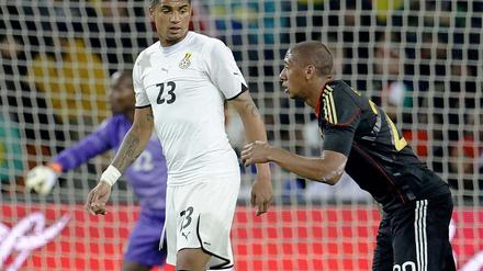 Die Gebrüder Boateng: Kevin-Prince (links) und Jerome.