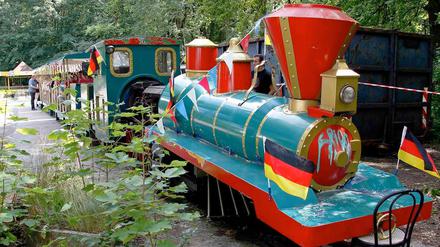 Auf der Rundfahrt durch den Parkt erlebten die Passagiere eine Reise durch die Zeit. 