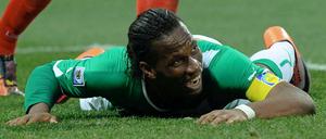Bye bye Superstar. Didier Drogba reist mit der Elfenbeinküste ab.