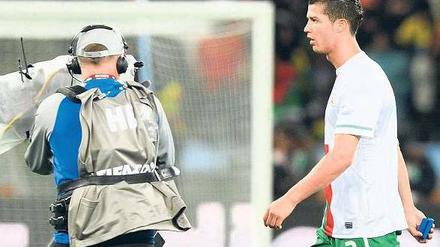 Blasser Sunnyboy: Cristiano Ronaldo.
