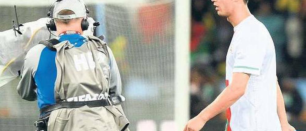 Blasser Sunnyboy: Cristiano Ronaldo.