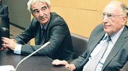Vorgeladen. Frankreichs Ex-Nationaltrainer Raymond Domenech und Ex-Verbandspräsident