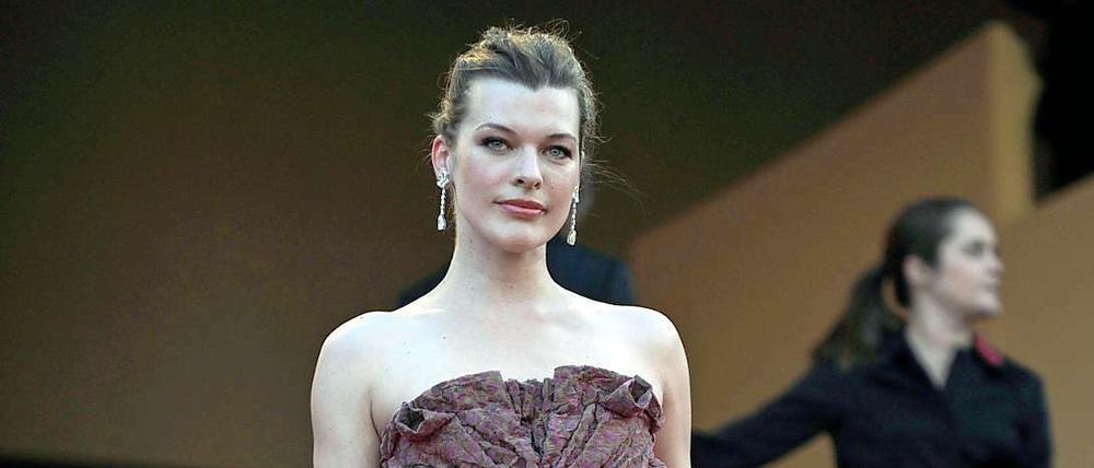 Stars im Anflug: Milla Jovovich wird offizielles Gesicht der Modewoche. 