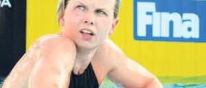 Signale vom Körper. Britta Steffen ist seit Monaten krank. Foto: dpa