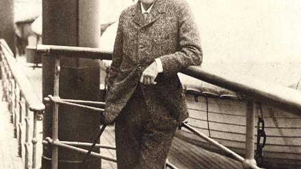 Zwischen den Welten. Gustav Mahler auf seiner letzten Passage zwischen Amerika und Europa. Der Komponist wurde am 7. Juli 1860 geboren.