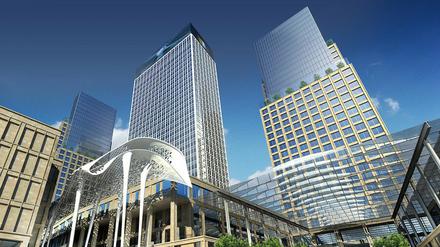 Der Kölner Architekt Till Sattler hat die Pläne für den Finanzinvestor Blackstone erstellt, dem das Hotel und zwei benachbarte Grundstücke gehören.