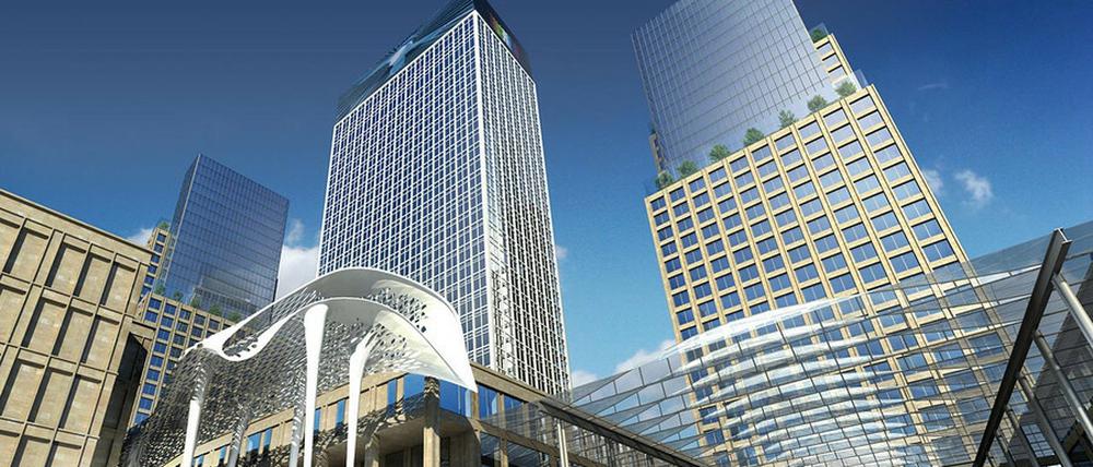 Der Kölner Architekt Till Sattler hat die Pläne für den Finanzinvestor Blackstone erstellt, dem das Hotel und zwei benachbarte Grundstücke gehören.