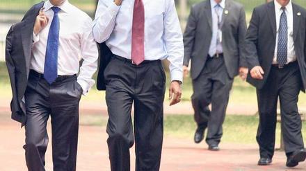 Erst vergangene Woche war Medwedew bei Obama zu Gast.