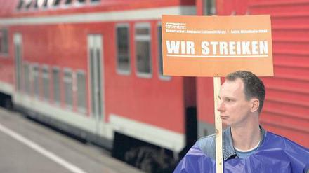 Blick zurück. Vor drei Jahren legten die Lokführer weite Teile des Bahnverkehrs lahm – etwa in Leipzig. Nun wird wieder gedroht.
