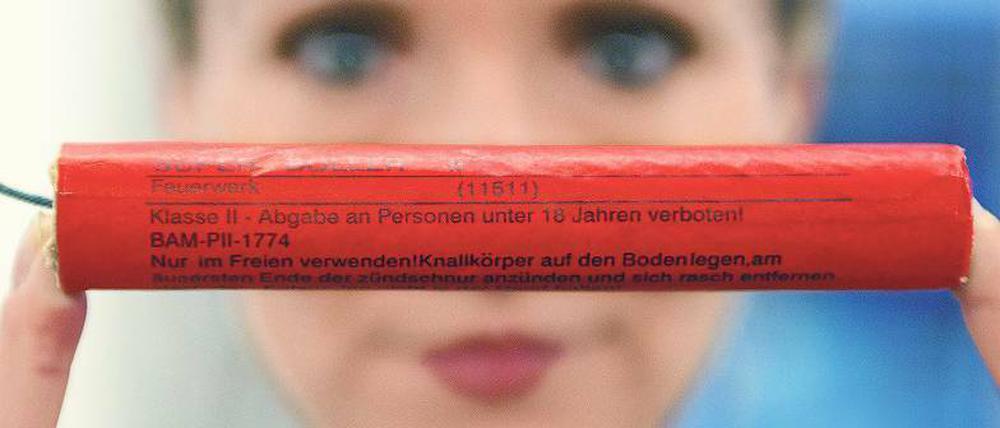 Dann macht es Bumm.