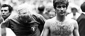 Gianni Rivera schoss das Siegtor zum 4:3 für Italien im "Jahrhundertspiel", dem WM-Halbfinale 1970 gegen Deutschland